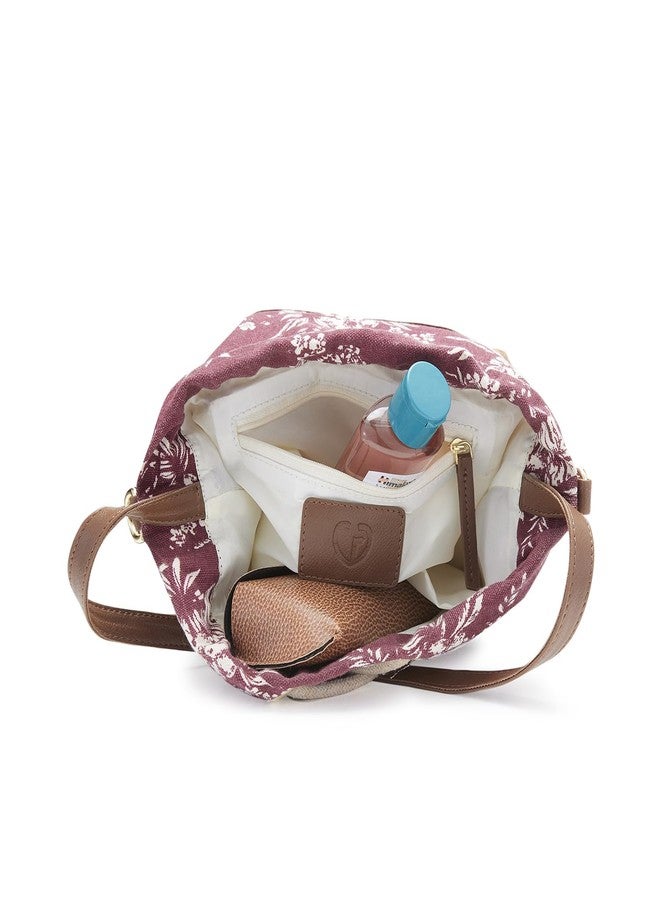 كابريس حقيبة كتف كبيرة من كابريس للنساء، طراز كيندال إس بي، لون عنابي - Image 3